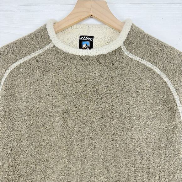KUHL Alfpaca Fleece Pullover Sweater Mens S Outdoor Hiking Gorpcore Camping - Picture 3 of 15